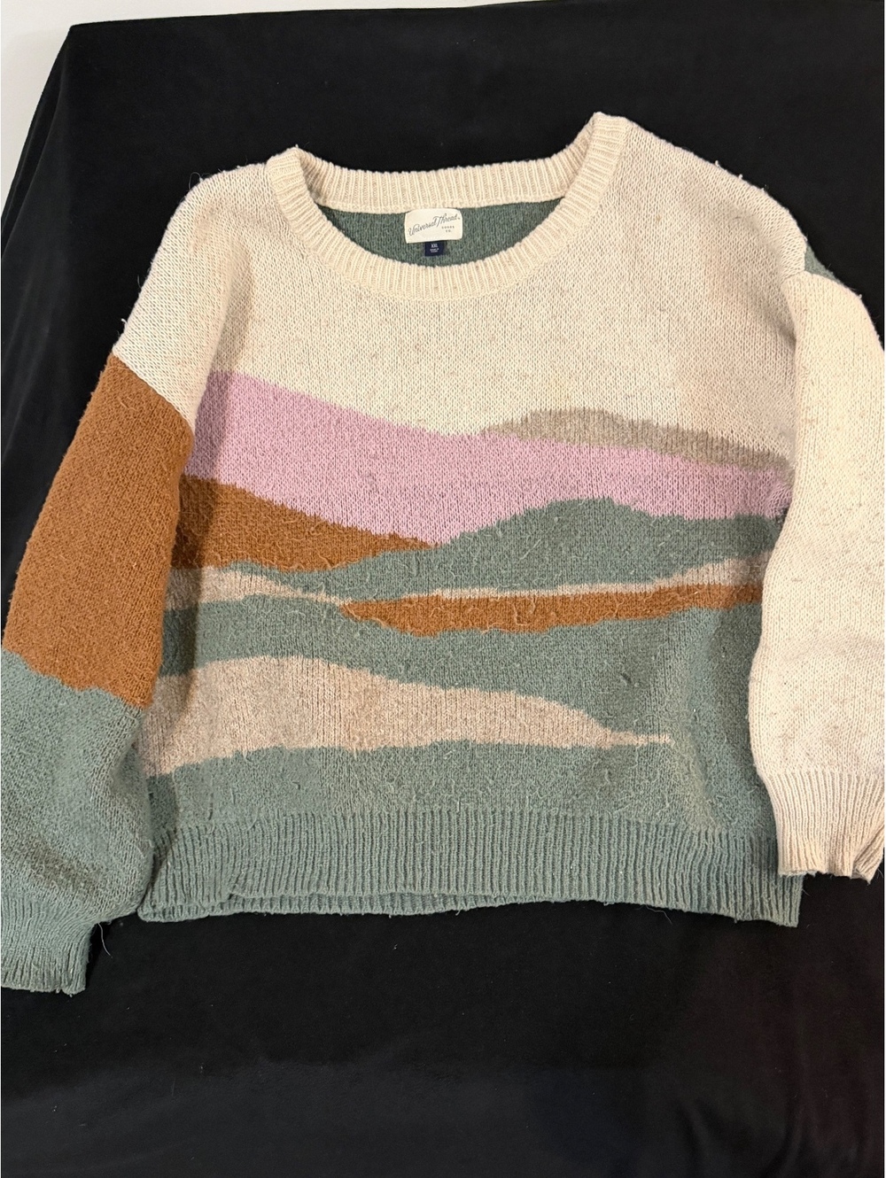 Universal Thread Women's XXL Multicolor Pullover Sweater